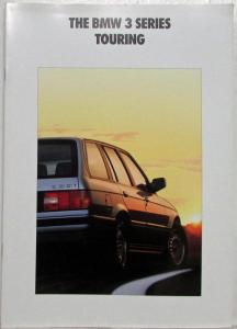 1991 BMW 3 Series Touring Sales Brochure - 316 318 325