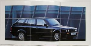 1991 BMW 3 Series Touring Sales Brochure - 316 318 325