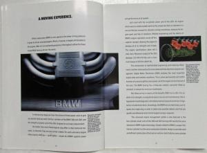 1991 BMW 3 Series Touring Sales Brochure - 316 318 325