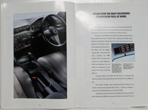 1991 BMW 3 Series Touring Sales Brochure - 316 318 325