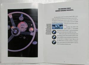1991 BMW 3 Series Touring Sales Brochure - 316 318 325
