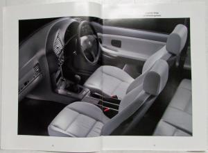 1992 BMW 3 Series Coupe Sales Brochure - 318 320 325