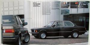 1982 BMW 316 Sales Brochure - Right-Hand Drive