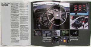 1986 BMW 316 318i 320i 325i Sales Brochure