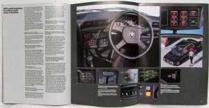 1986 BMW 316 318i 320i 325i Sales Brochure