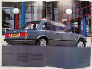 1986 BMW 316 318i 320i 325i Sales Brochure