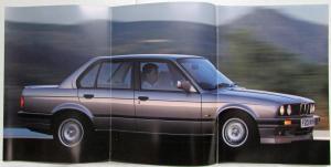 1988 BMW 316i 318i 320i 325i Sales Brochure - RHD