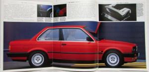 1987 BMW 316i 318i 320i 325i Sales Brochure - Right-Hand Drive