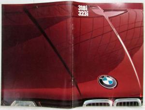 1984 BMW 318i 323i Sales Brochure - Right-Hand Drive