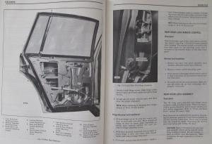 1976 Cadillac Seville Fisher Body Shop Service Manual