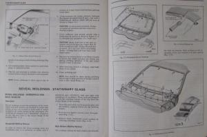 1976 Cadillac Seville Fisher Body Shop Service Manual