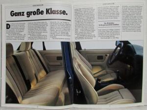 1987 BMW 324d 324td Sales Brochure - German Text