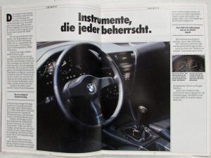 1987 BMW 325ix Sales Brochure - German Text