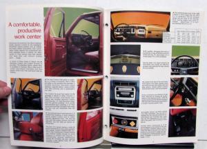 1980 Ford Trucks F B Series Medium Duty Construction Features Specs Brochure