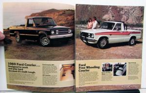 1980 Ford Courier Truck Color Options Diagrams Specs Sales Tri-Folder