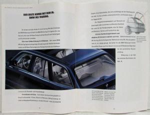 1992 BMW New M5 Sales Brochure - German Text