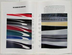 1992 BMW New M5 Sales Brochure - German Text