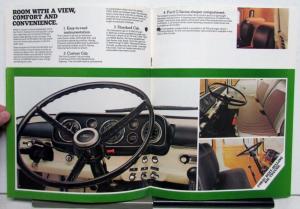 1981 Ford C Series Single Tandem Axle Construction Specs Sales Brochure