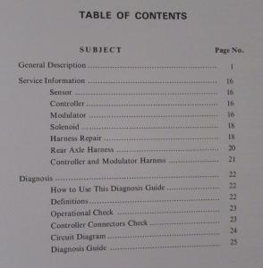 1970 Cadillac Skid Control Braking Service Shop Manual