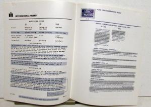 1984 Fords Response to IHC On Brake System Competitive Sales Info Brochure
