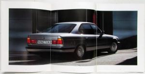 1990 BMW 5 Series Sales Brochure - German Text