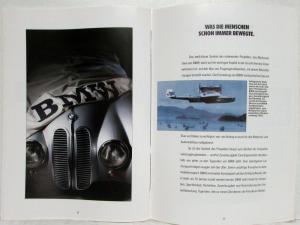 1990 BMW 5 Series Sales Brochure - German Text
