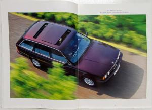 1992 BMW 5 Series Die Neue Souveränität Sales Brochure - German Text