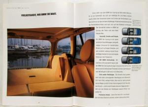 1992 BMW 5 Series Die Neue Souveränität Sales Brochure - German Text