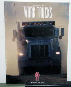 1999 Kenworth Trucks Dealer Brochure Heavy Hauler Dump Mixers Lowboys Loggers