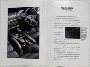 1991 BMW 5 Series Sales Brochure - Right-Hand Drive