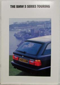 1992 BMW 5 Series Touring Sales Brochure - Right-Hand Drive