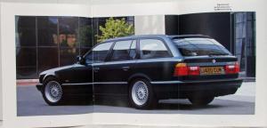 1992 BMW 5 Series Touring Sales Brochure - Right-Hand Drive