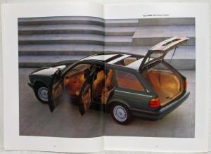 1992 BMW 5 Series Touring Sales Brochure - Right-Hand Drive