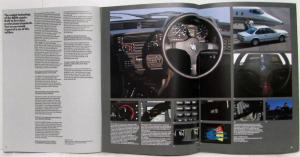 1986 BMW 635CSi Sales Brochure - Right-Hand Drive