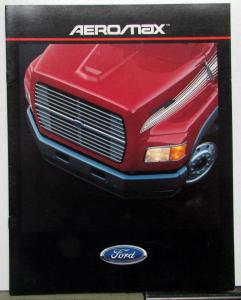 1988 Ford Aeromax Most Fuel Efficient Trucks Diagrams Specifications Brochure