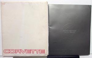 1985 Chevrolet Corvette Dealer Prestige Sales Brochure Original