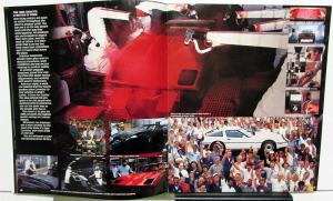 1985 Chevrolet Corvette Dealer Prestige Sales Brochure Original