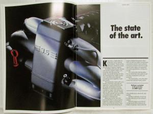 1988 BMW 730i 735i 735iL Sales Brochure - Right-Hand Drive