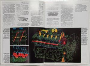 1988 BMW 730i 735i 735iL Sales Brochure - Right-Hand Drive