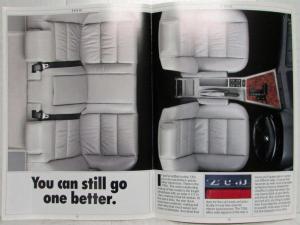 1988 BMW 730i 735i 735iL Sales Brochure - Right-Hand Drive