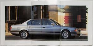 1991 BMW 7 Series Sales Brochure - German Text