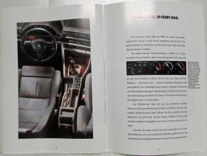 1991 BMW 7 Series Sales Brochure - German Text
