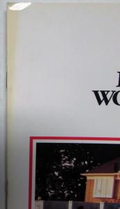 1991 Ford The Work Force F Series Trucks Construction Diagrams Sales Brochure