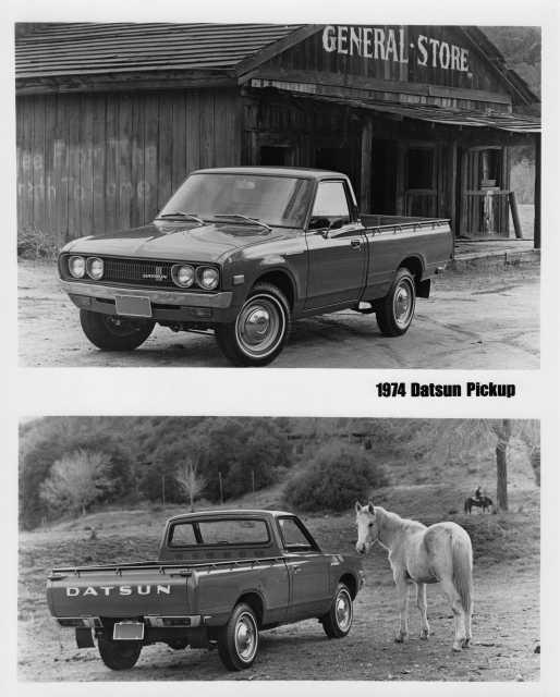 1974 Datsun Pickup Press Photo and Release 0010