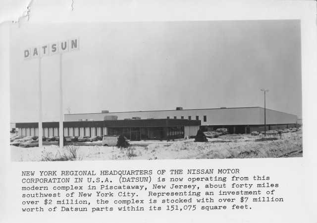 1974 Datsun New York Regional Headquarters Press Photo and Release 0011