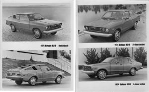 1974 Datsun B210 Press Photos and Release 0013