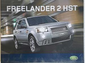 2008 1/2 Land Rover Freelander 2 HST Sales Brochure - UK Market