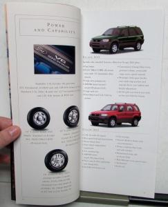 2001 2002 Ford Escape Explorer Sport Trac Expedition Excursion Brochure