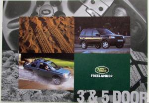 1997 Land Rover Sales Brochure Kit - Defender Freelander Range Rover Discovery