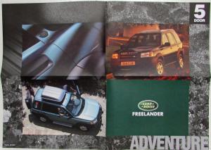 1997 Land Rover Sales Brochure Kit - Defender Freelander Range Rover Discovery